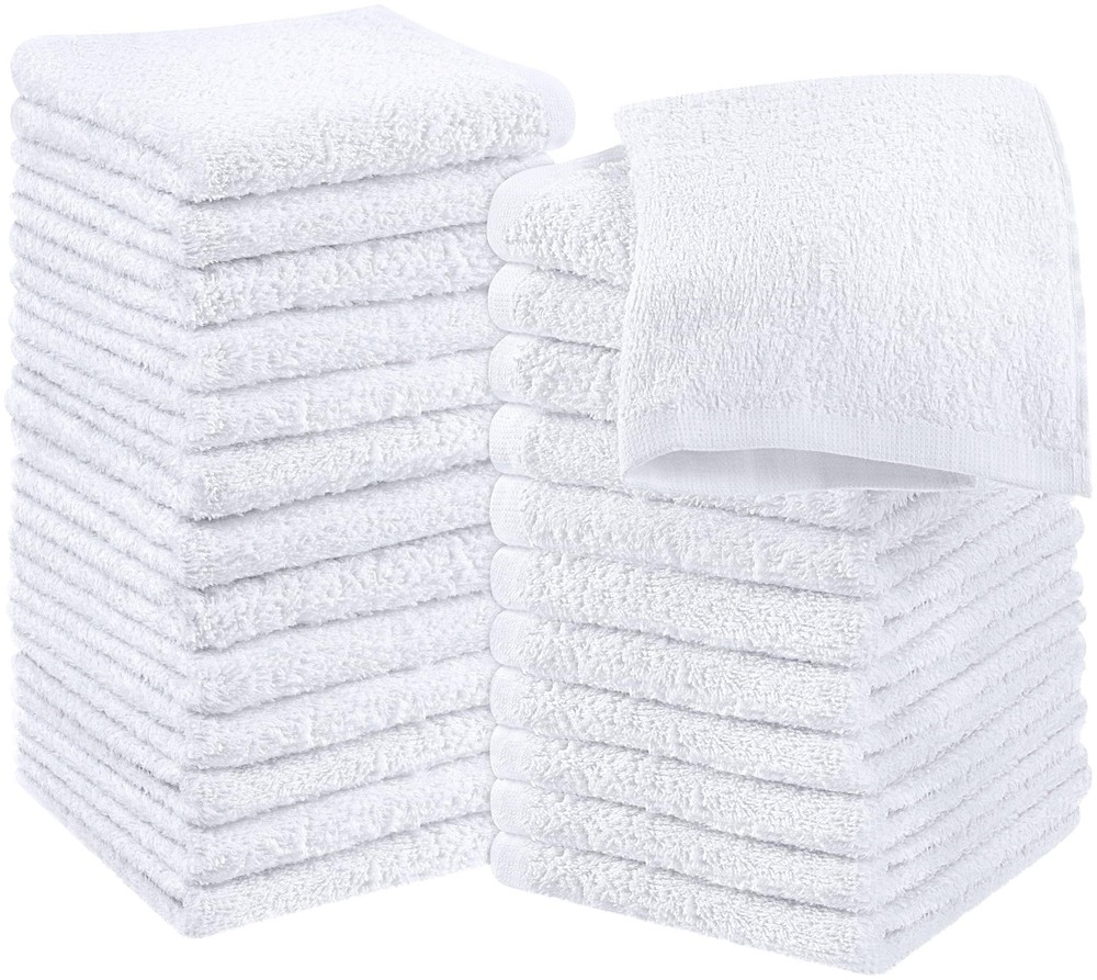Utopia Towels 100% Ring Spun Cotton Premium Washcloths Set