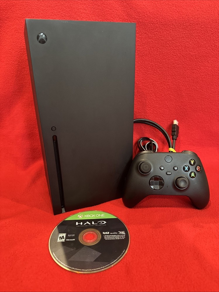 Microsoft Xbox Series X 1TB Disc Console W New Wireless Controller +Carrying Bag