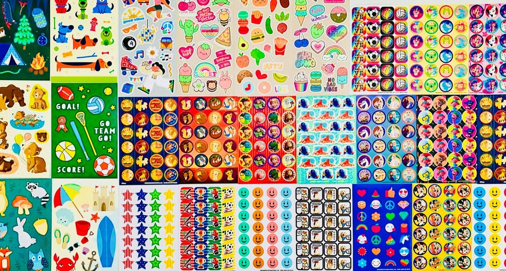 400pcs STICKER Supplies, Sandylion Hallmark Crafters Corner American Greetings