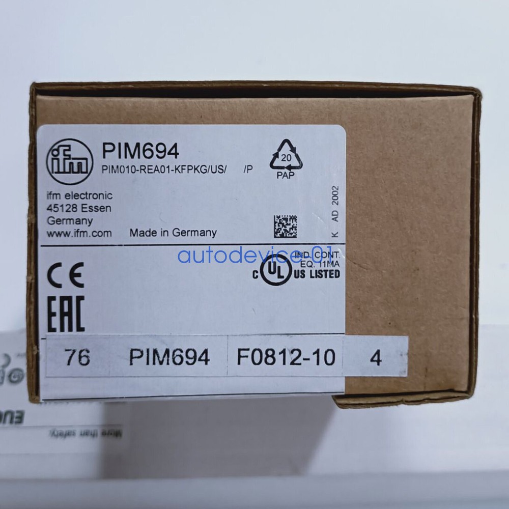 PIM694 For IFM New pressure sensor Free Shipping DHL/FedEx