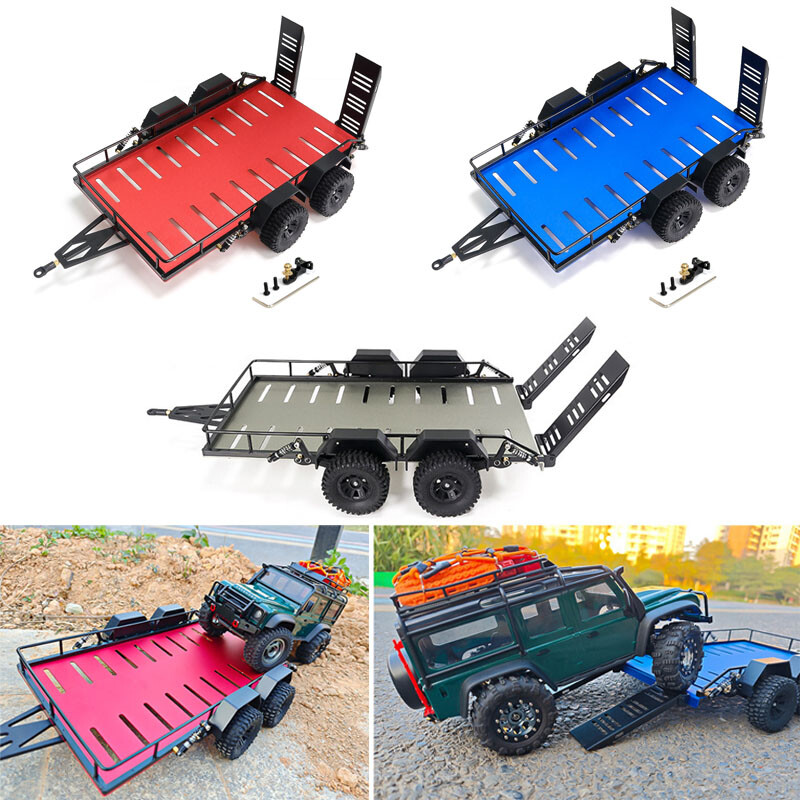 Aluminum Alloy Trailer Hitch For Traxxas 1/18 TRX4M RC Car Simulation Parts