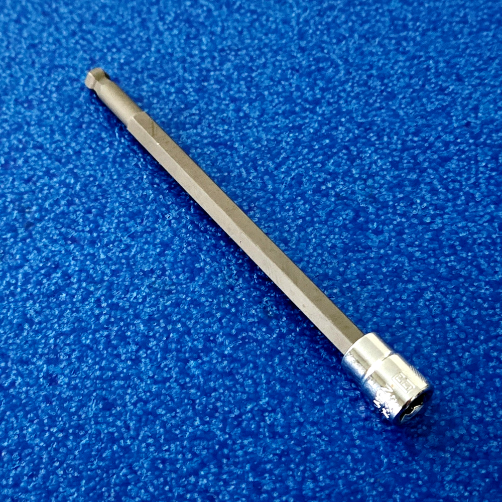 6mm New Craftsman Long Ball End Hex Bit 1/4 Inch Drive Socket Hand Tool P/N CMMT17529