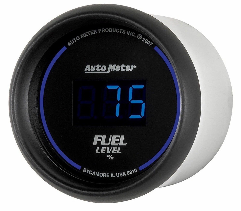 Auto Meter 6910 Black Digital 2-1/16