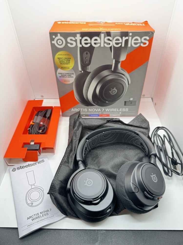 SteelSeries Arctis Nova 7 Wireless Gaming Headset for PS5 and PC