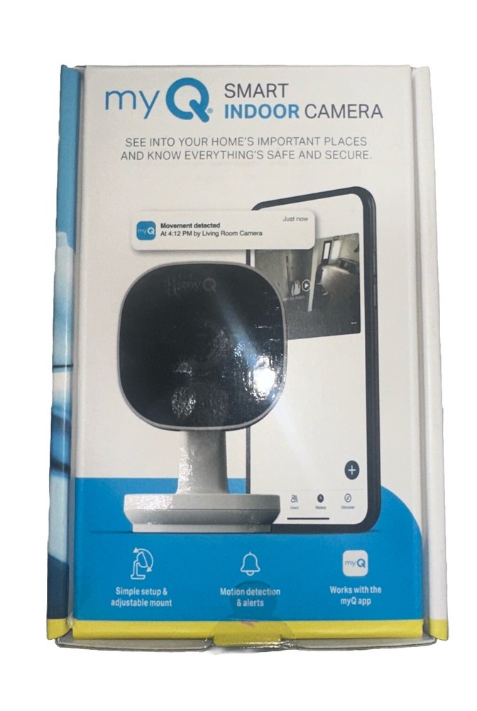 MyQ C13AXXW Smart Indoor HD Camera Garage Door Opener For Chamberlin Craftsman