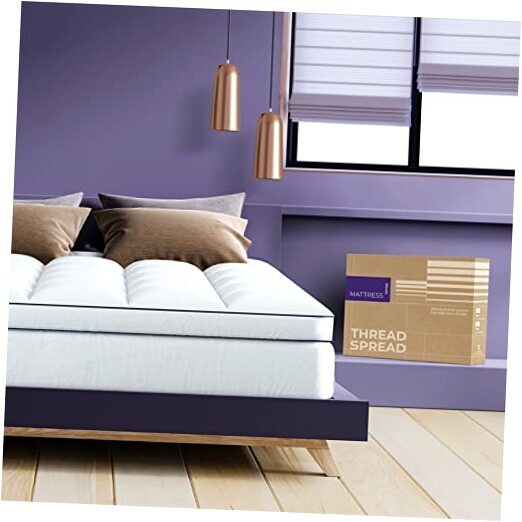 California King Cooling Mattress Topper, Pillow-Top Optimum Thickness, Soft