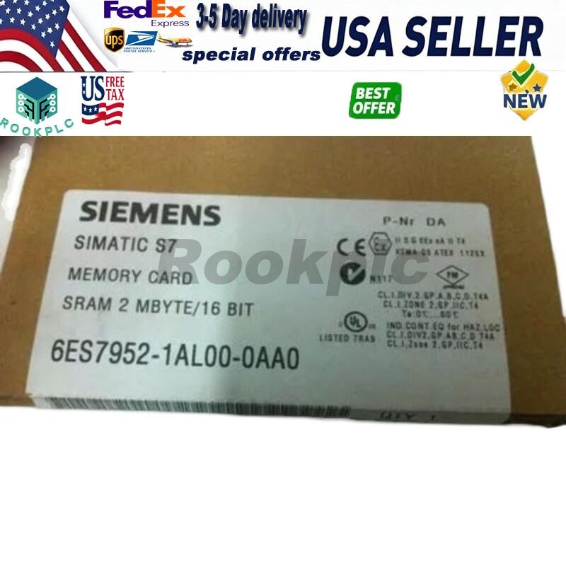1 PCS New Siemens 6ES7952-1AL00-0AA0 6ES7 952-1AL00-0AA0 PLC Module Fast Ship US