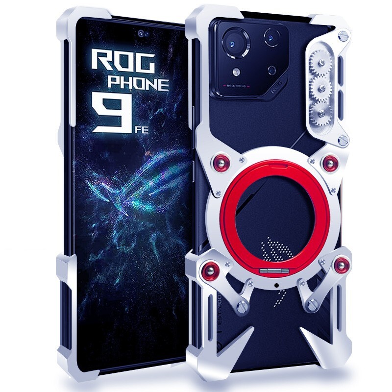 Metal Rimless Bumper Stand Case for ASUS Zenfone 12 11 10 ROG Phone 9 FE 8 Pro