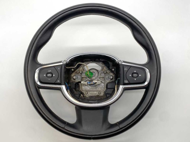 2019 Volvo XC60 Black Leather Steering Wheel with Switches 18292-10190 Non-Heated