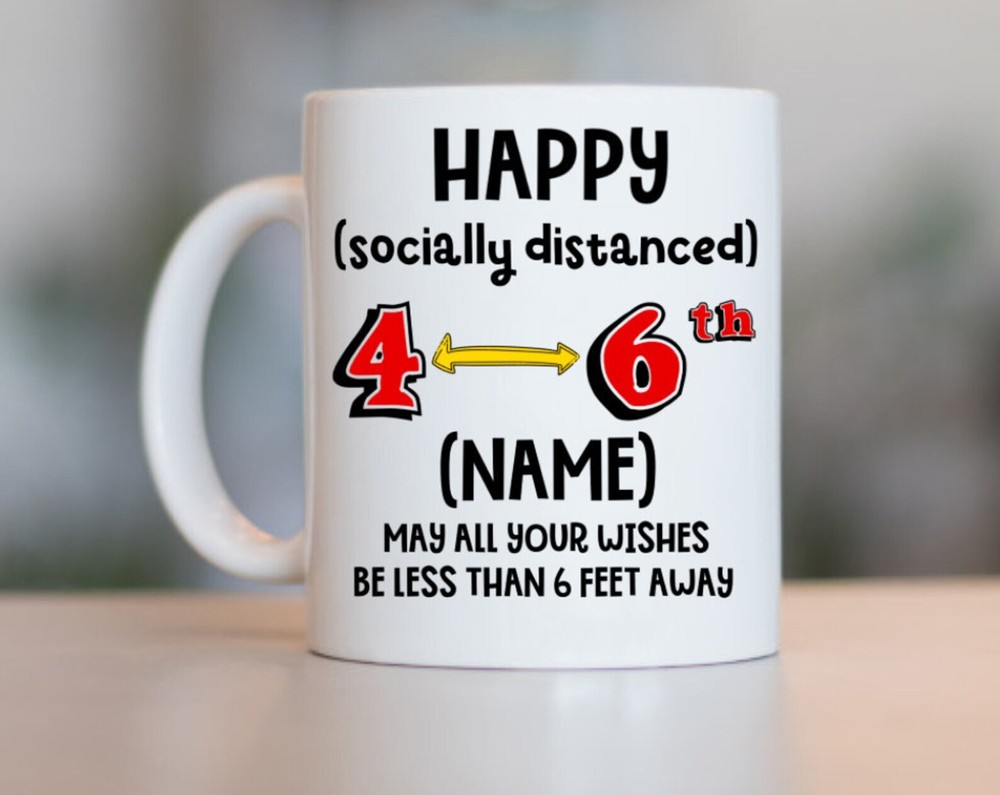 46th Birthday Gift For Women And Men 46th Birthday Mug 46 Year Old Birthday