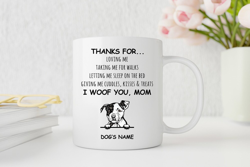 Funny Pit Bull Mom Gift Ideas - Pit Bull Lover Mug
