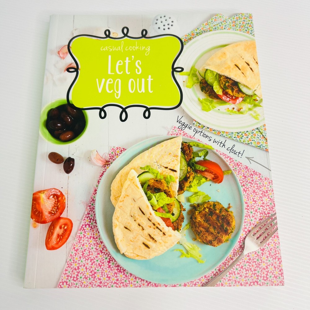 Casual Cooking Let's Veg Out Cookbook with Fresh Healthy Recipes