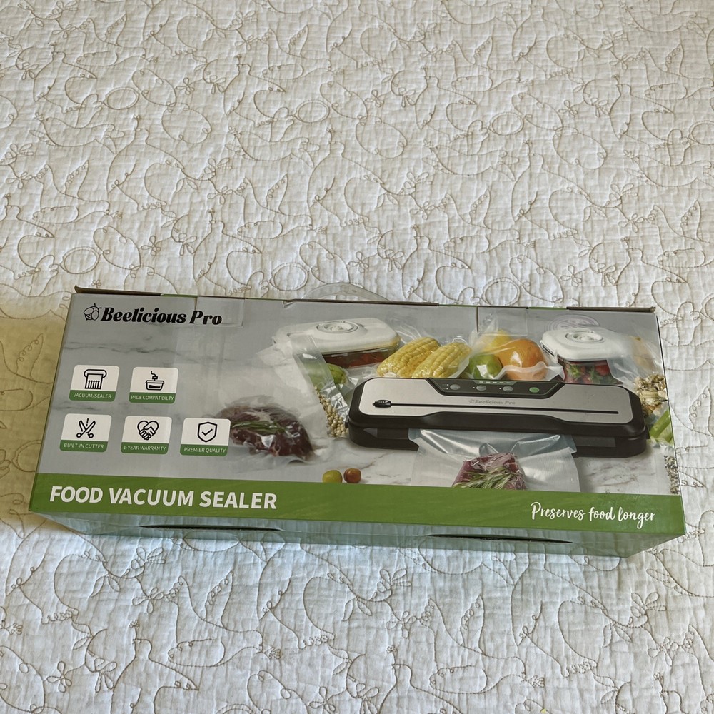 Automatic Vacuum Sealer Machine with Starter Kit by Beelicious