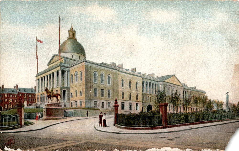 Metropolitan News Co., Boston, Mass, Germany Postcard