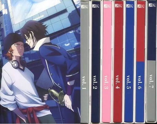 Blu-ray Disc K [Limited Time ] Complete 7-volume set (with TSUTAYA  Japan Import-image