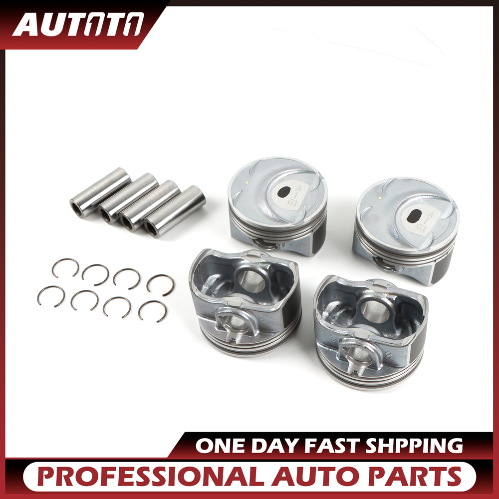 Hyundai Kia 2.0T G4KH Engine Pistons Rings Kit 4Pcs 2012-2020