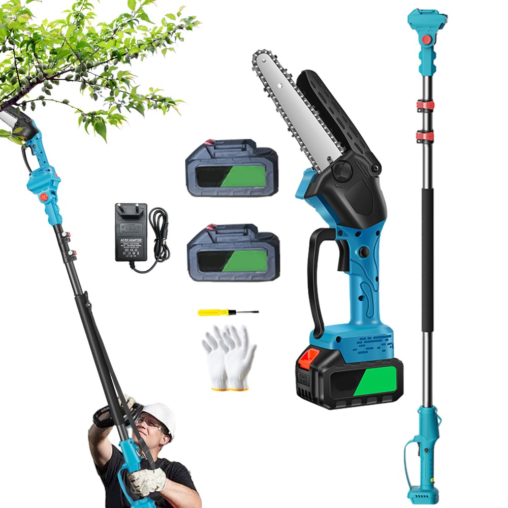 Electric Telescopic Pole Saw for Tree Trimming and Branch Pruning