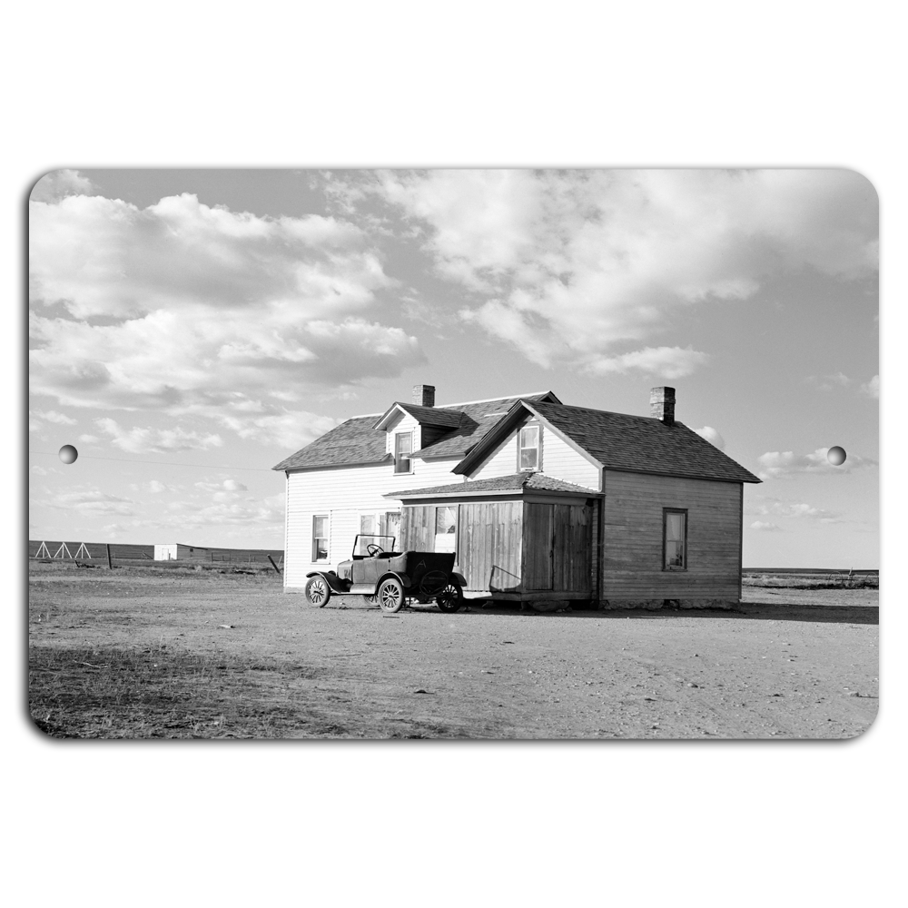 Vintage Country Charm: Timeless Homestead & Classic Car