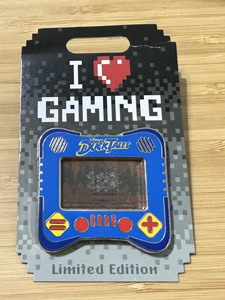 Disney I Heart Love Gaming Tale Spin Video Game Lenticular Pin LE 1500