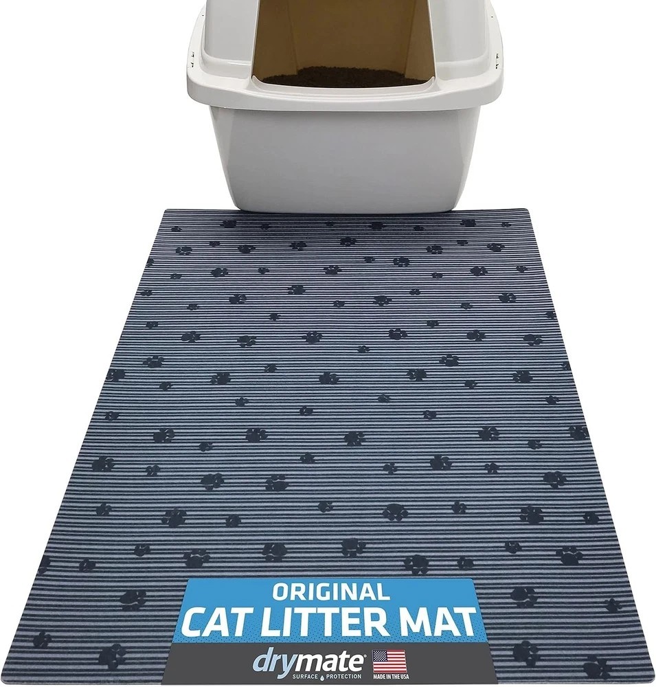 Original Cat Litter Mat Traps Mess and Protects Floors
