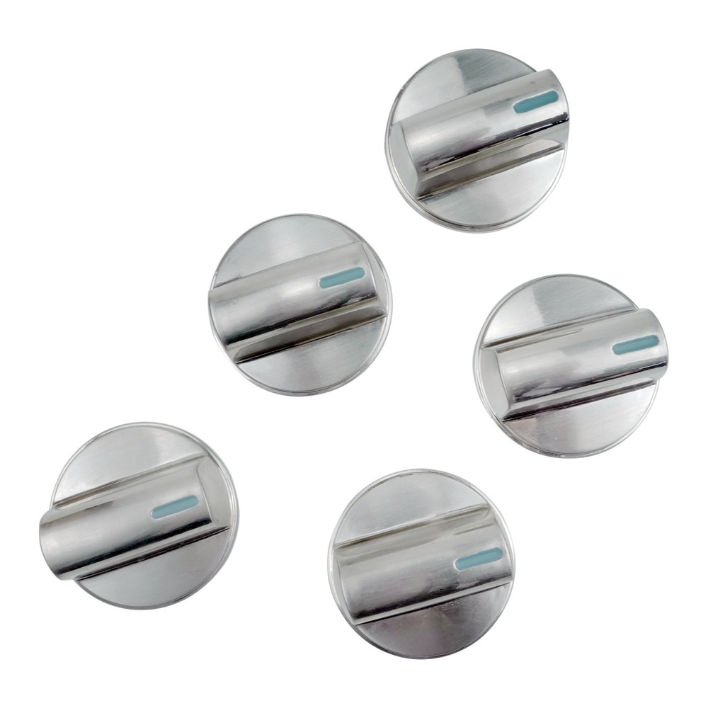 5Pack 00658161 PS8731764 Gas Cooktop Burner Stove Knobs for Bosch Kenmore Ovens