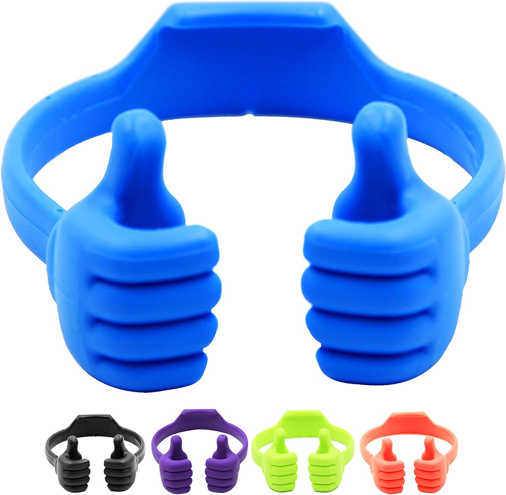 Cell Phone Tablet Stands (Pack of 5) Thumbs-Up Cellphone Holder, Tablet Display