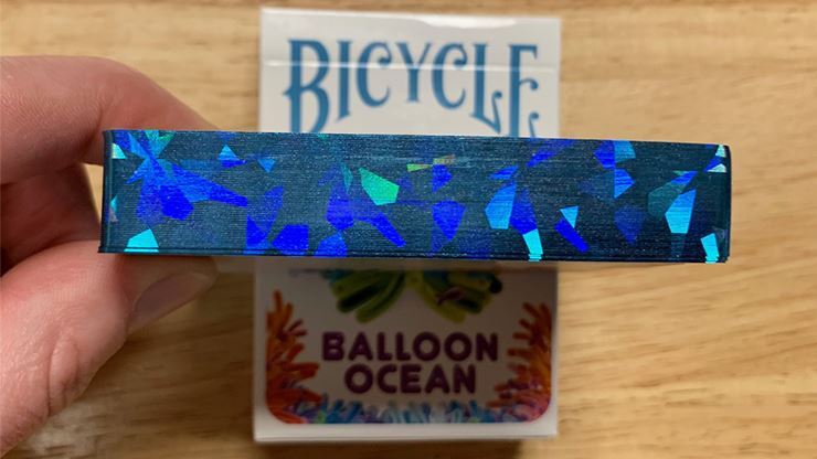 Gilded Bicycle Balloon (Ocean) Playing Cards, A Great Gift for Poker Players