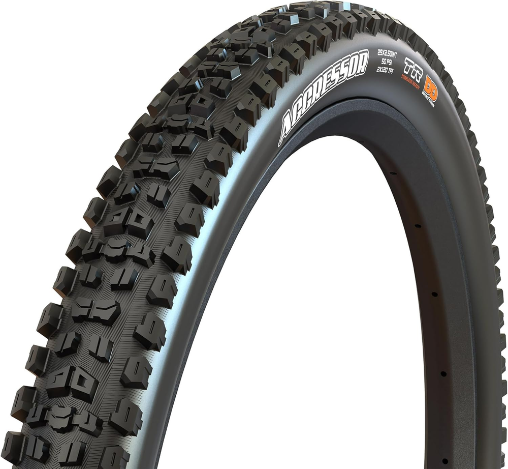 Aggressor dual compound mountain bike tire 27.5 29 EXO DD E25 tubeless ready