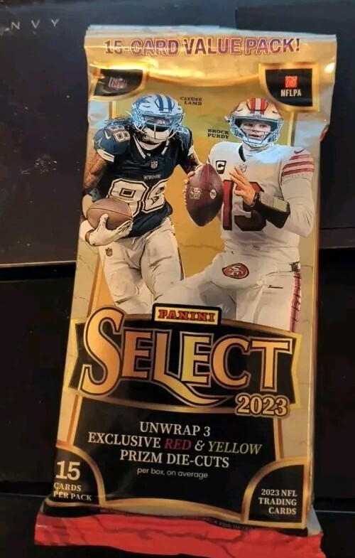 2023 Panini Select Football Fat Pack 15 Card Jumbo Value Cello Factory Sealed