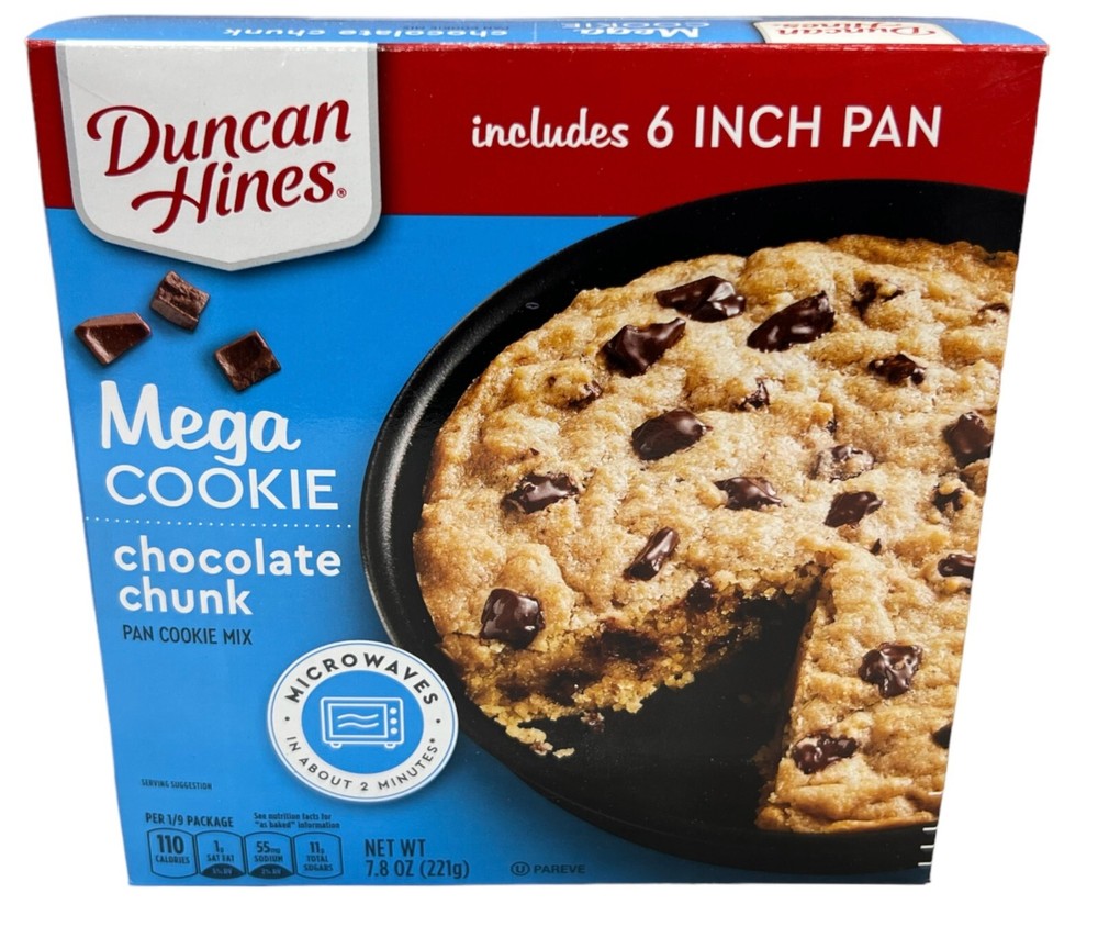 Duncan Hines Chocolate Chunk Mega Cookie Mix 7.8 oz