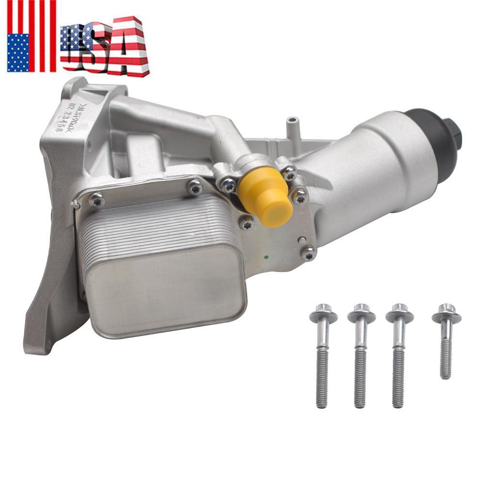 High-Performance Aluminum Oil Cooler Filter Housing for BMW 2.0L Models 230i 330i 430i 530i 530e X3 X4