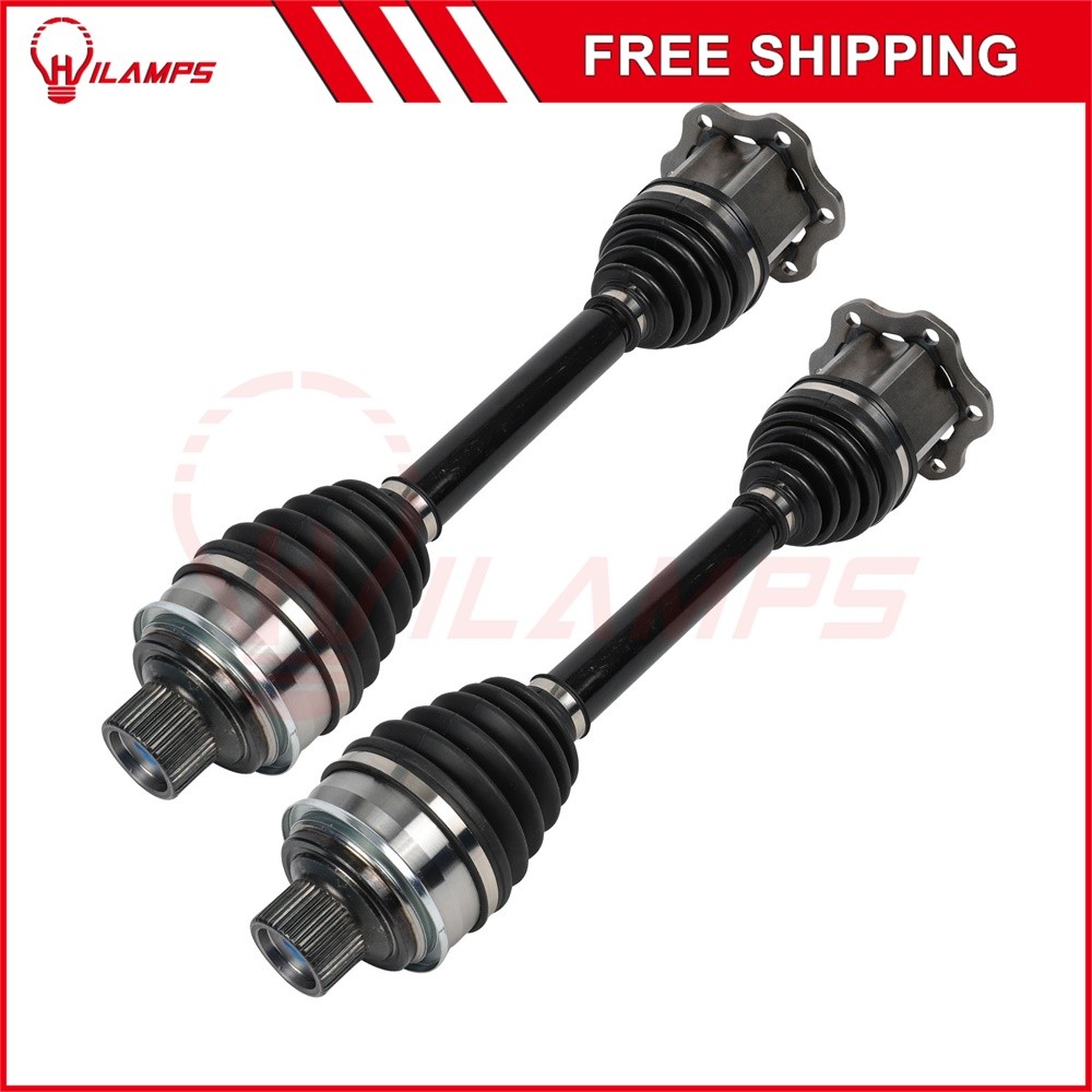 2x Front CV Axles fits Audi Q7 2015-2021 Q8 2019-2020 Automatic Trans.