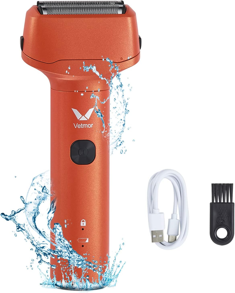 Men's Electric Shaver & Beard Trimmer - Cordless Rechargeable