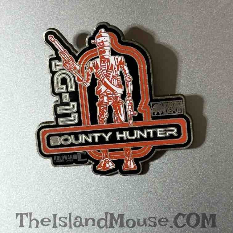 Disney DLR IG-11 Star Wars Droid Bounty Hunter Pin (U8:162006)