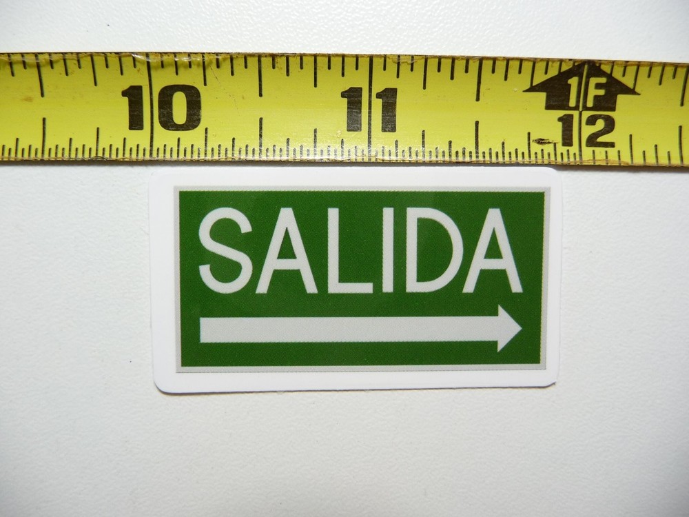 Funny Exit Arrow Sticker Decal for Scrapbooking and Novelty Decor