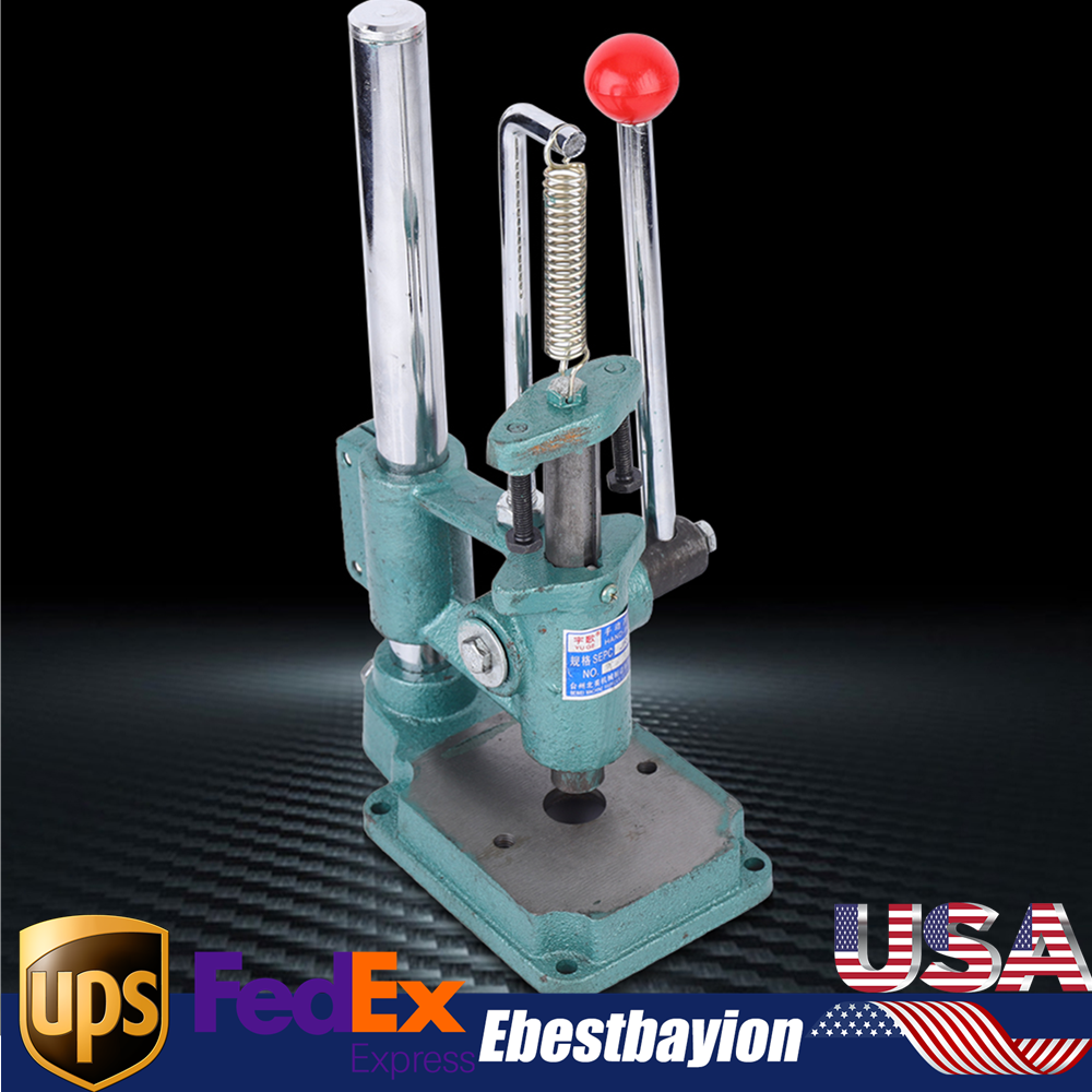 Heavy Duty Stamp Press Punching Logo Tool Embossing Leather Imprinting Machine