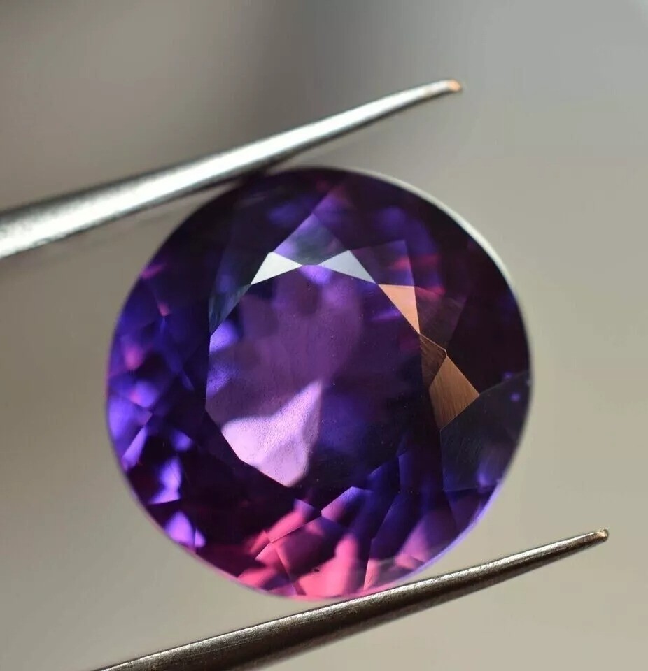 Natural AAA Tanzanite Round Cut 6-7Ct Rare Loose Gemstone Certified