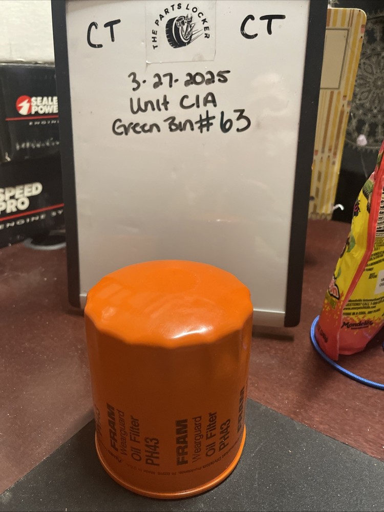 Fram PH43 Oil Filter for Select Vehicles