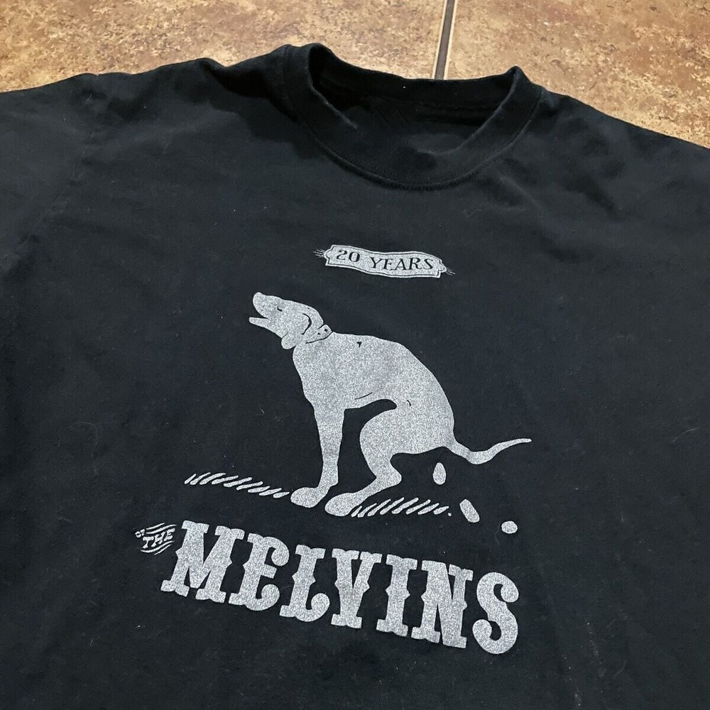 VTG MELVINS 20 Year Anniversary T-shirt Cotton Unisex Tee Size S-4XL BO350