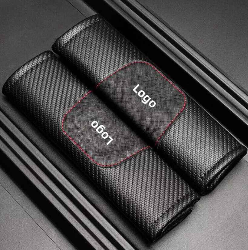 For Mercedes Benz 2pcs Car Seat Belt Cover Shoulder Cushion Pad Protector