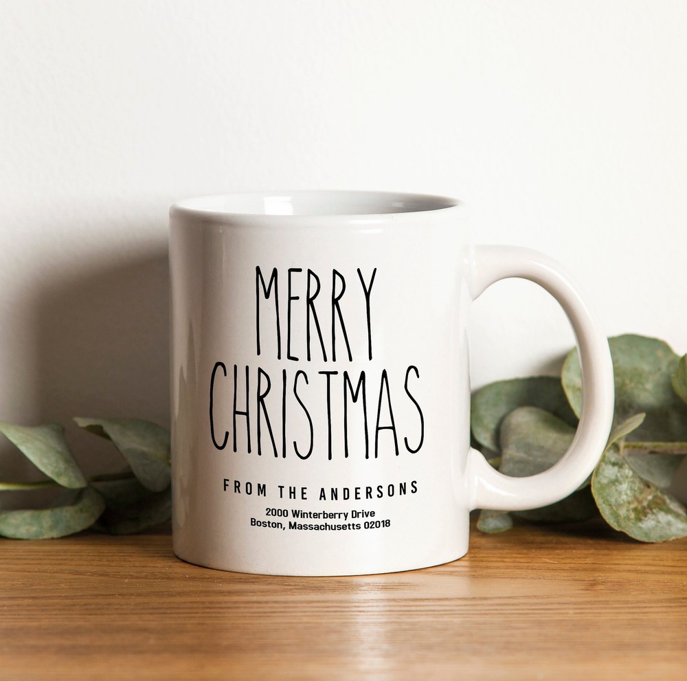 Merry Christmas Personalized Christmas Gifts Christmas Gift For Grandparents