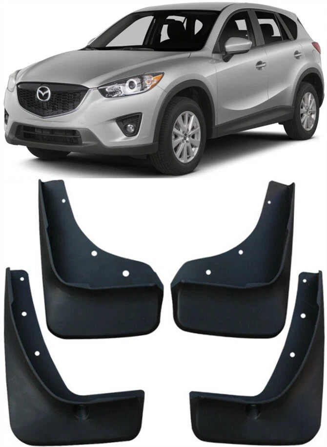 New Front & Rear Splash Guards Mud Flaps Fender For 2013-2016 Mazda CX5 CX-5