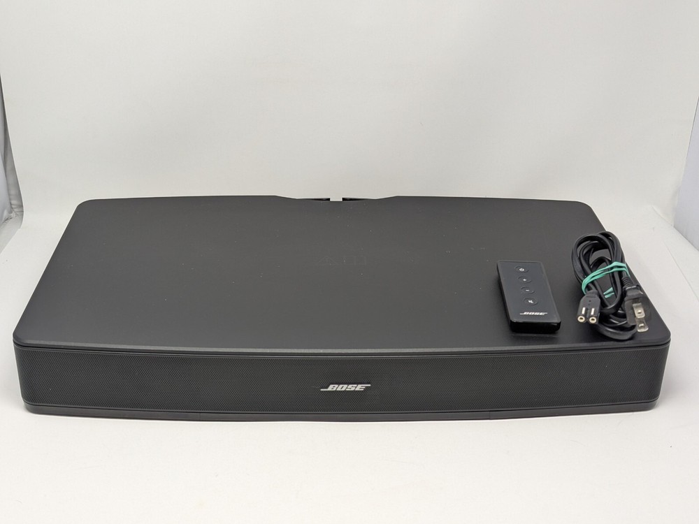 Bose Solo TV Sound System Black #410376 , with remote, Tested