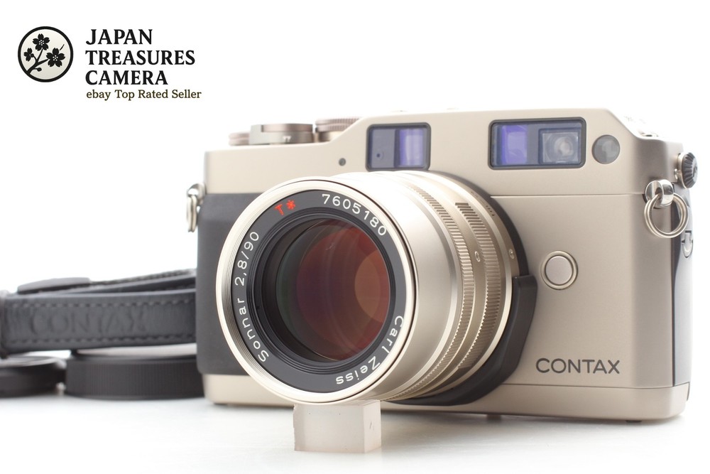 [MINT+++ w/ Strap] CONTAX G1 Rangefinder Film Camera Sonnar 90mm F2.8 Lens JAPAN