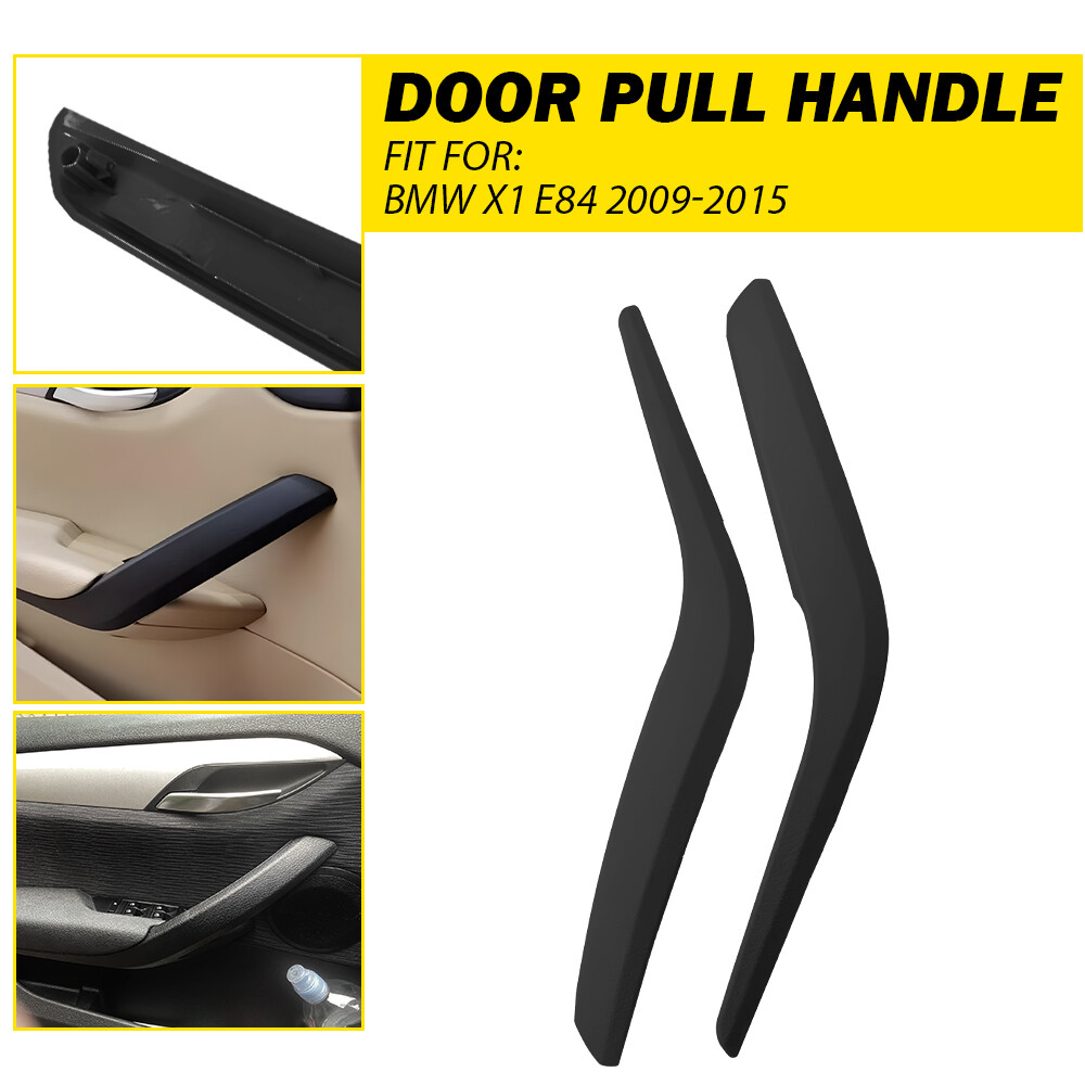LH&RH Interior Door Handle Panel Puller Trim REPLACE For BMW X1 E84 09-15 BLACK