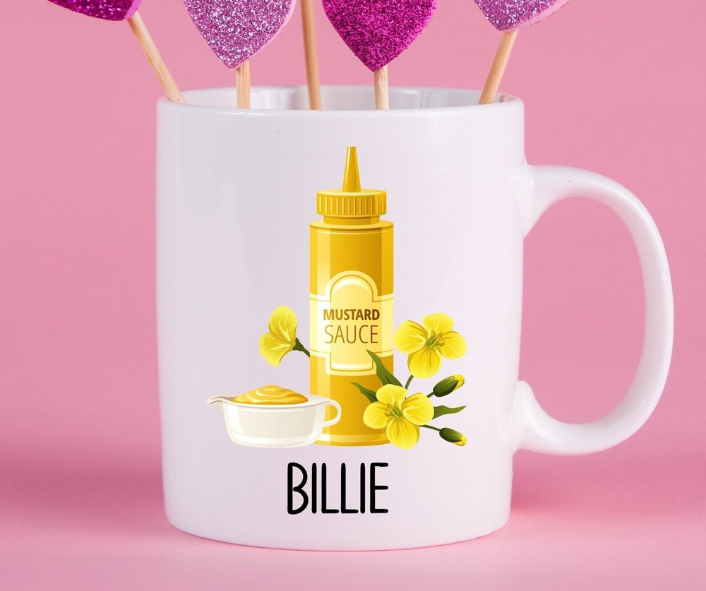 Personalized Mustard Mug Mustard Gift Ideas Mustard Cup Gifts For Mustard Lovers