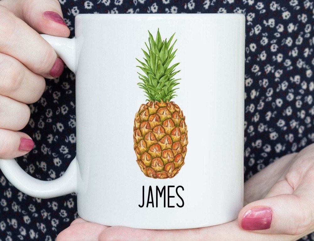 Personalized Pineapple Mug Pineapple Gift Pineapple Cup Pineapple Present