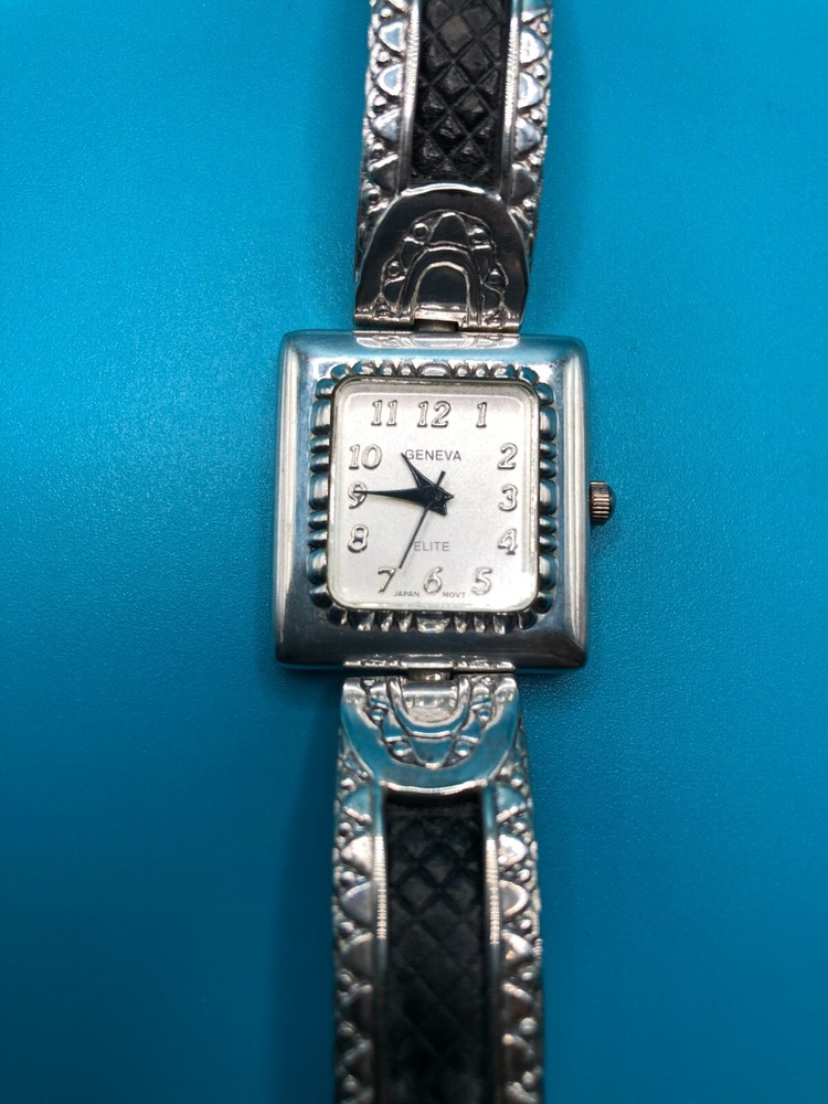 Elegant Geneva Elite Vintage Ladies Watch with Japan Quartz Movement