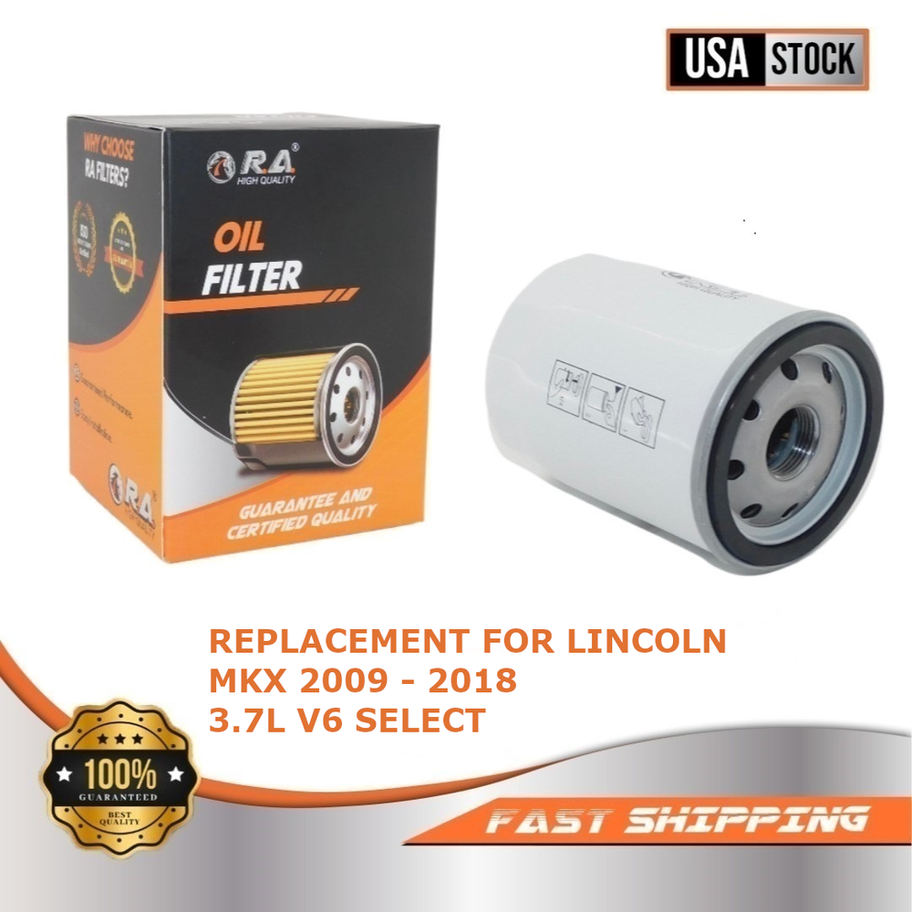 10575 Spin-On Engine Oil Filter for LINCOLN MKX 2009 - 2018 3.5L 3.7L V6 Select