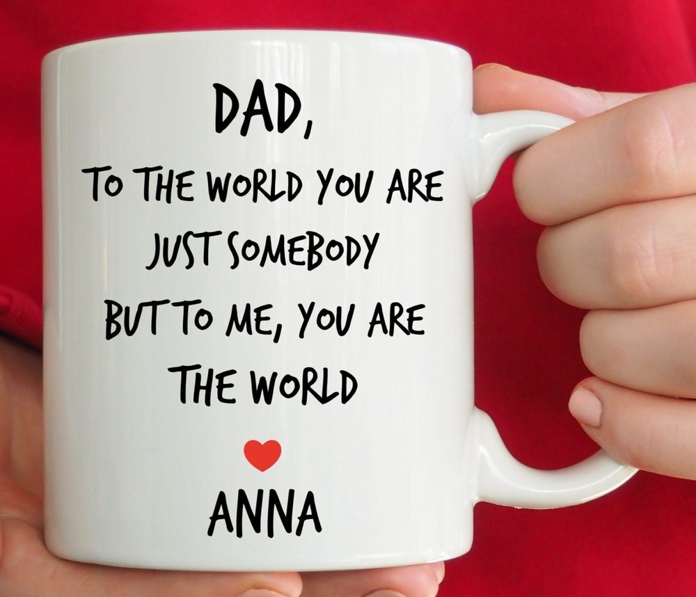 Custom Dad Gifts Dad Mug Dad Gift Fathers Day Gift For Dad Coffee Mug Gift From